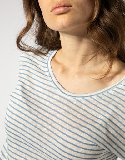 CINQUE T-Shirt im Streifen Dessin Fabrikverkauf