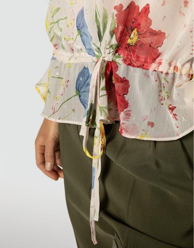 TWIN-SET Bluse in italienischer Größe Schlussverkauf