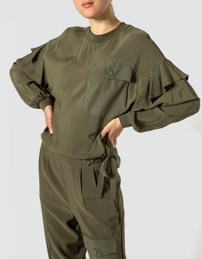 TWIN-SET Blusenshirt in italienischer Größe Günstiger Verkauf