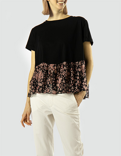TWIN-SET Blusenshirt raffinierter Layer-Optik