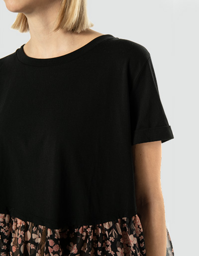 TWIN-SET Blusenshirt raffinierter Layer-Optik Günstiger Verkauf