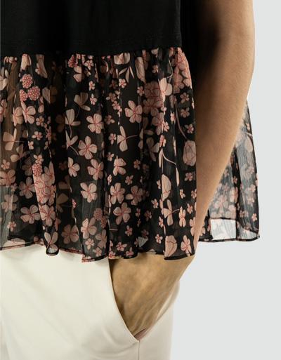 TWIN-SET Blusenshirt raffinierter Layer-Optik Günstiger Verkauf