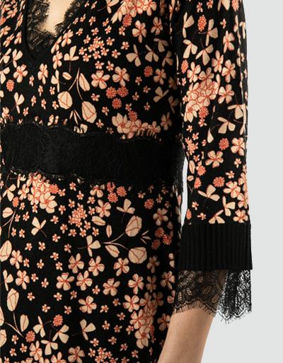 TWIN-SET Kleid mit Spitzendetails Zeitlich begrenztes Angebot
