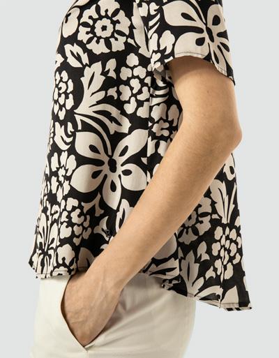 BOGNER Blusenshirt im floralen Dessin Große Rabatte