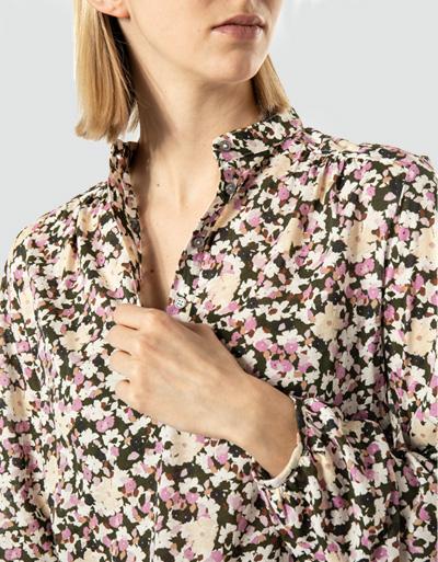 Marc O'Polo Blusenshirt mit Blumenprint Kauf eins, bekomm eins gratis