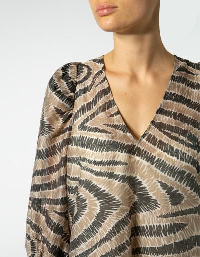 SECOND FEMALE Kleid mit Alloverprint Neueste Stile