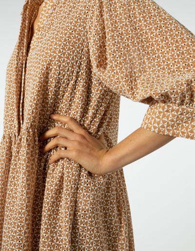 SECOND FEMALE Kleid mit Lochstickerei Letzte 2 Tage