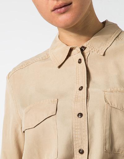 Marc O'Polo Hemblusenkleid im Utility-Look Vierteljährliche Förderung