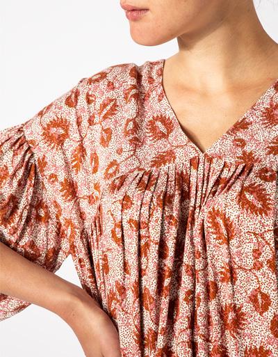 SECOND FEMALE Kleid mit Allover-Print Fabrikladen