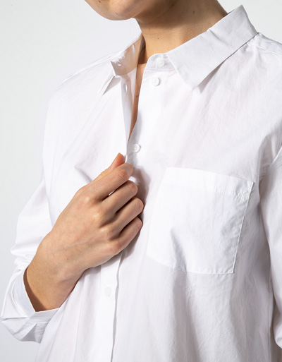 Marc O'Polo Bluse mit Saum-Tunnelzug Fabrik Onlineshop