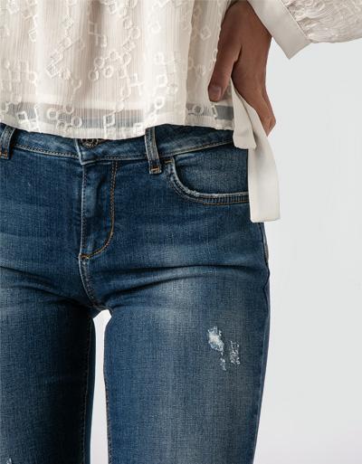LIU JO Jeans mit ausgefranstem Saum Jubiläumsangebot