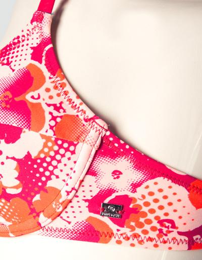 FIRE + ICE Bikini im floralen Dessin 50% Rabatt mit kostenlosem Versand