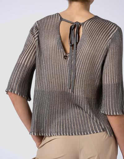TWIN-SET Pullover aus schimmerndem Garn Auslauf