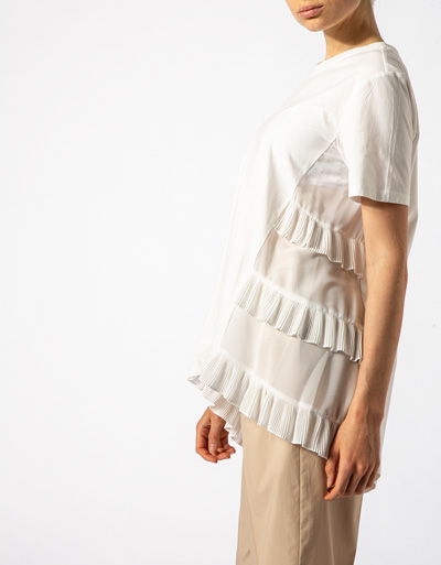 TWIN-SET Blusenshirt mit Rüschendetails Verkauf