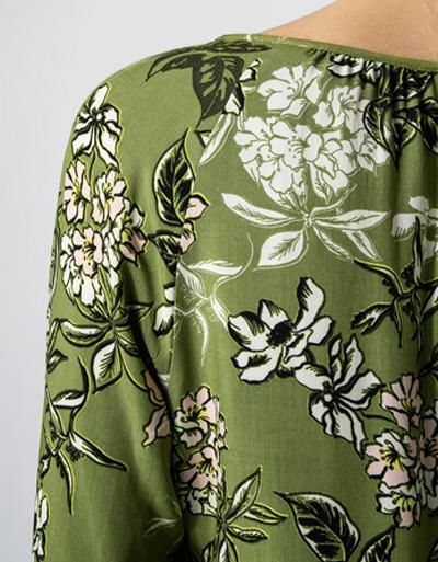 Marc O'Polo Blusenshirt mit Allover-Print Limitierter Zeitrabatt