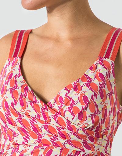 Laurèl Jerseykleid mit Papageien-Print Fabrik Onlineshop