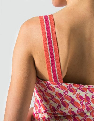 Laurèl Jerseykleid mit Papageien-Print Fabrik Onlineshop