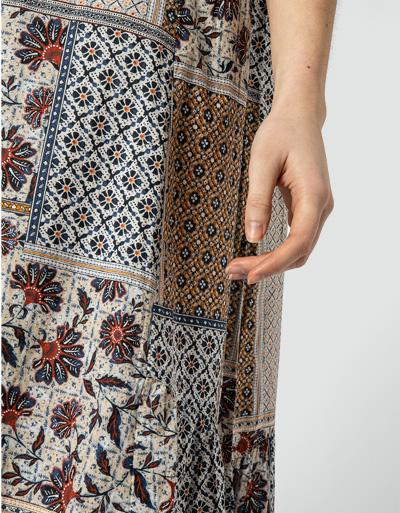 Pepe Jeans Kleid im Patchwork-Stil Preisnachlass