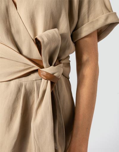 TWIN-SET Wickelkleid in italienischer Größe Neuheiten
