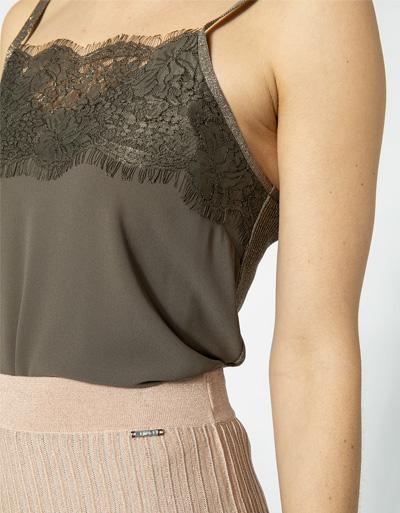LIU JO Top mit Metallic-Effekt Saisonale Angebote