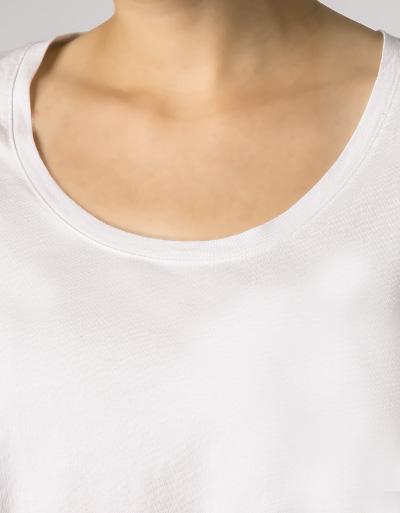 Marc O'Polo T-Shirt mit Lochspitze am Rückteil Riesige Ersparnisse