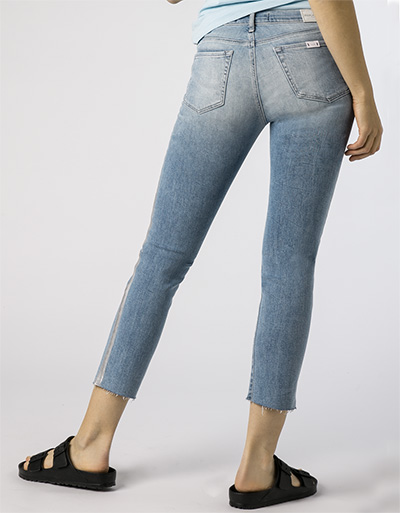 Replay Jeans mit Galonstreifen JETZT KAUFEN