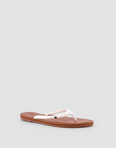 ROXY Zehensandalen mit geflochtenem Riemen Sonderangebot der Fabrik