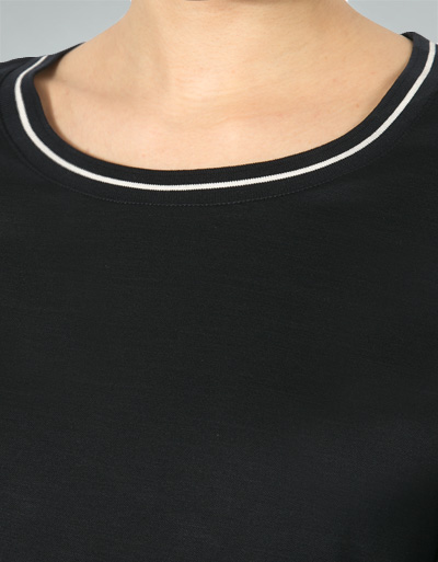 Marc O'Polo Shirt mit Kontraststreifen Jubiläumsangebot