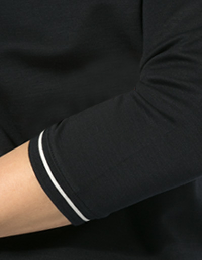 Marc O'Polo Shirt mit Kontraststreifen Jubiläumsangebot