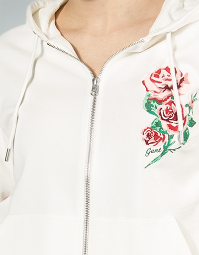 Gant Sweatjacke mit Stickerei Zeitlich begrenztes Angebot