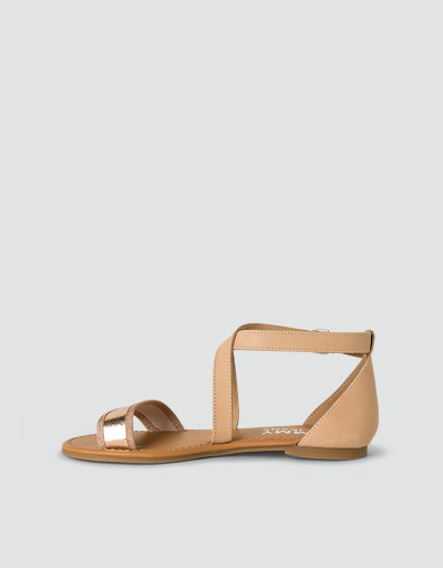 TOMMY JEANS Sandale mit Metallic-Einsatz Schlussverkauf