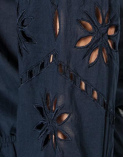 Pepe Jeans Bluse mit Lochstickerei Begrenzte Freigabe
