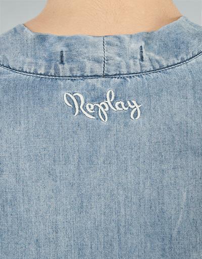Replay Bluse mit Effektärmeln Fabrikverkauf