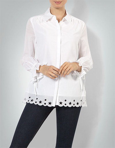 Tommy Hilfiger Bluse mit raffiniertem Saum Saisonschlussverkauf
