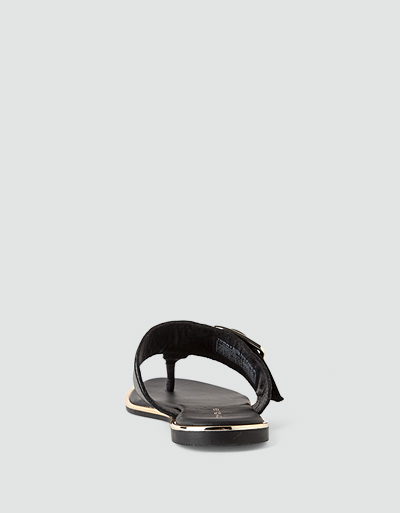 Tommy Hilfiger Zehensandalen mit Gold-Details Vatertagsangebot