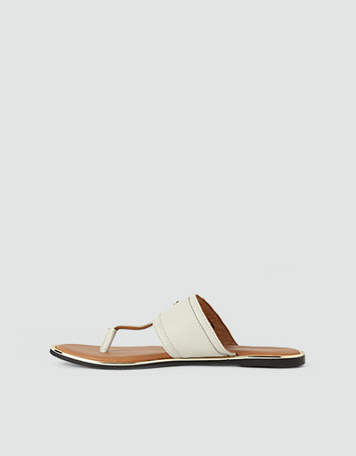 Tommy Hilfiger Zehensandalen mit Gold-Details Valentinstagsangebot