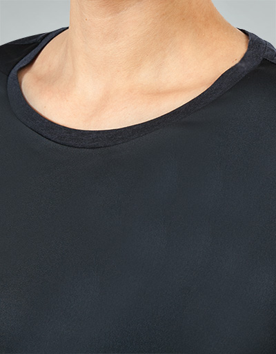 Tommy Hilfiger Shirt im Materialkontrast Online Outlet