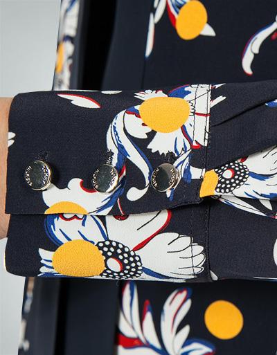 Tommy Hilfiger Kleid mit Schluppendetail Exklusive Angebote
