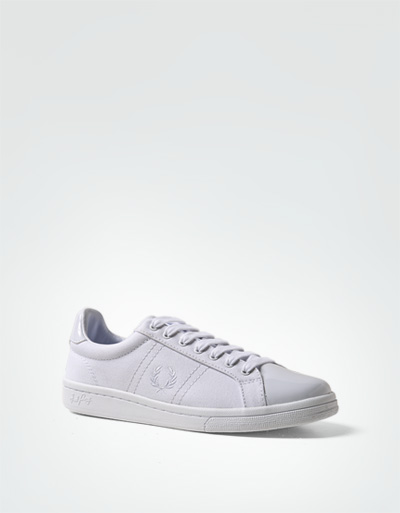 Fred Perry Sneaker aus Canvas mit Lackdetails Kostenlose Rückgabe