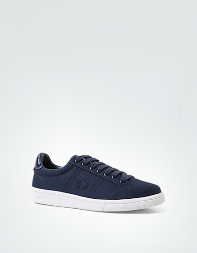 Fred Perry Sneaker aus Canvas mit Lackdetails Begrenzte Freigabe