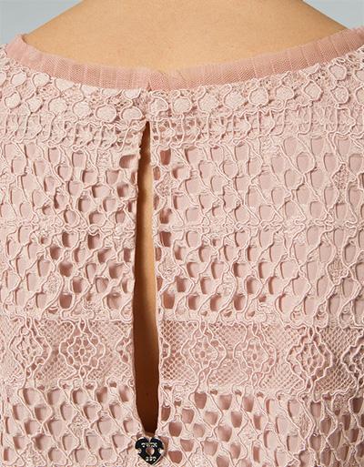TWIN-SET Spitzenkleid in italienischer Größe Blitzverkäufe