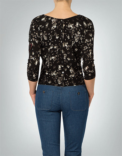 TWIN-SET Pullover mit floralem Allover Print Kostenloser Versand