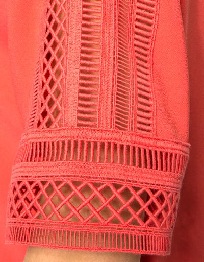 Laurèl Kleid mit Spitzeneinsatz Rabatt